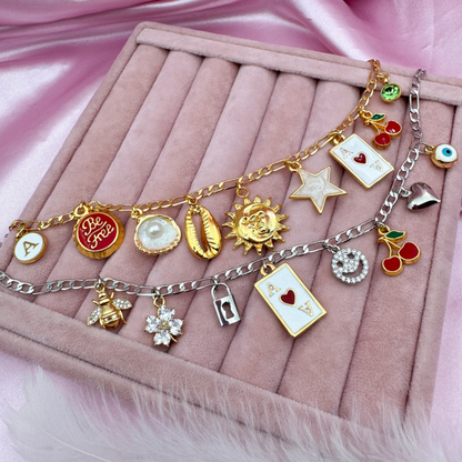 Build Your Own Charm Necklace (Matching Bracelet Comes FREE)